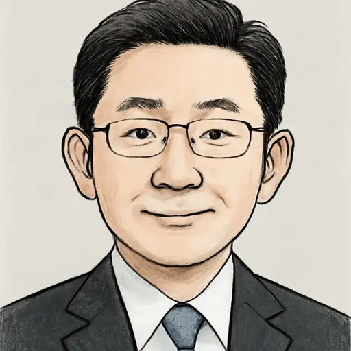 中西 祐介の似顔絵