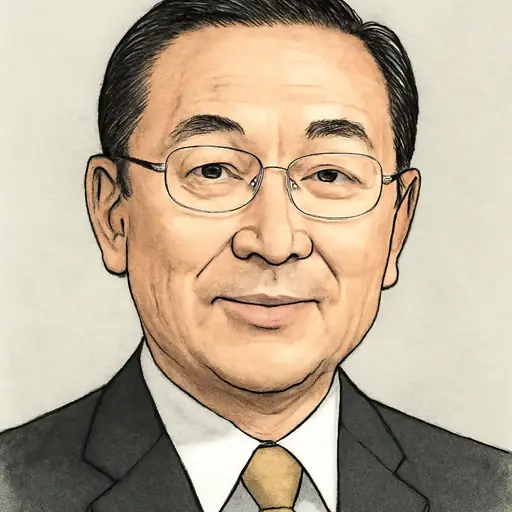 長浜 博行の似顔絵