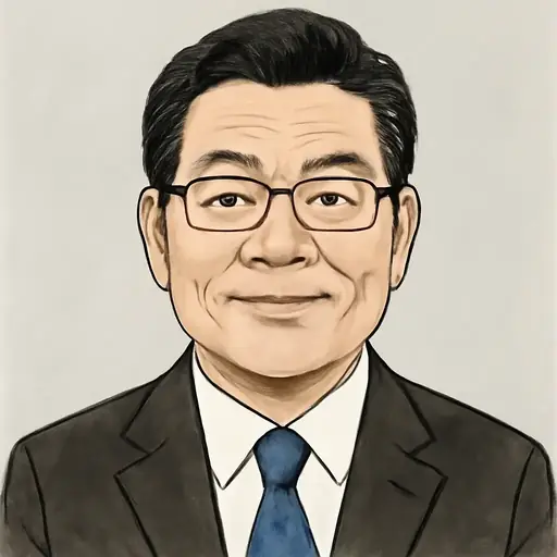 浜口 誠の似顔絵