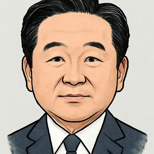 原田 秀一の似顔絵
