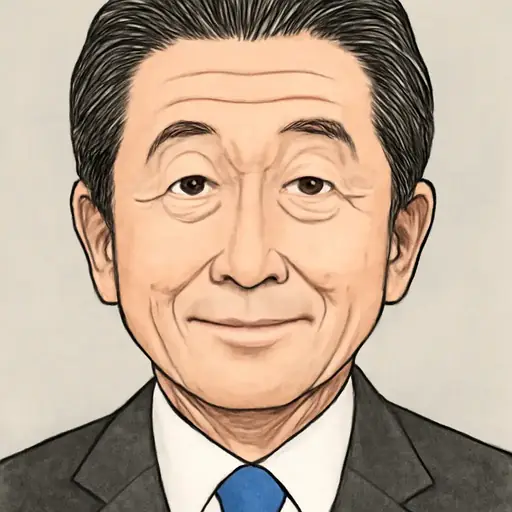 東野 秀樹の似顔絵