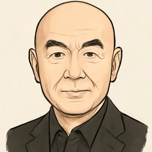 百田 尚樹の似顔絵