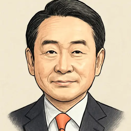 平木 大作の似顔絵