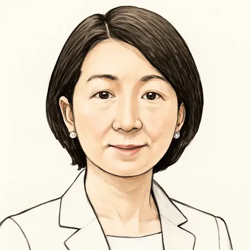 平山 佐知子の似顔絵