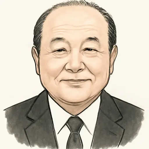 福山 守の似顔絵