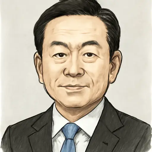 藤川 政人の似顔絵