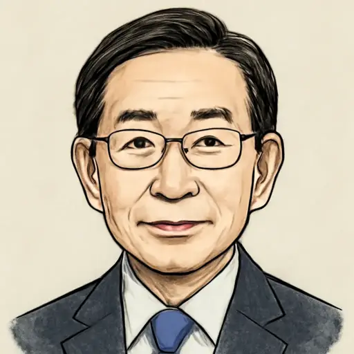 船橋 利実の似顔絵