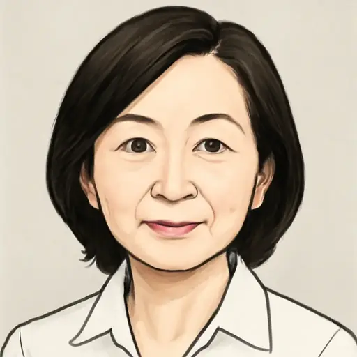 牧山 ひろえ[牧山 弘惠]の似顔絵