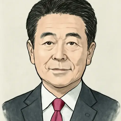 松下 新平の似顔絵