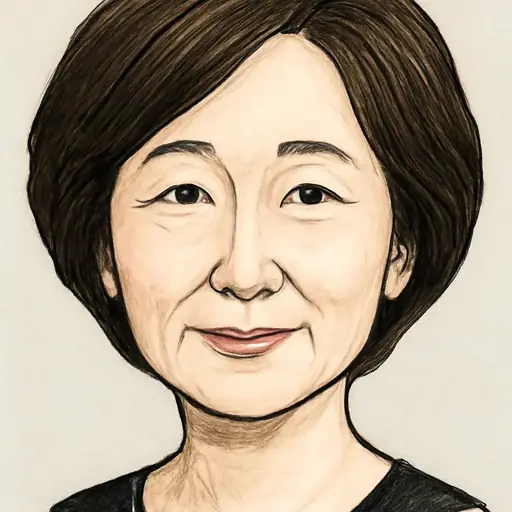 松野 明美[前田 明美]の似顔絵