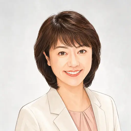 三上 えり[川堀 絵里]の似顔絵