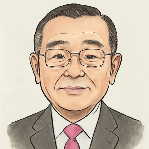 宮沢 洋一の似顔絵