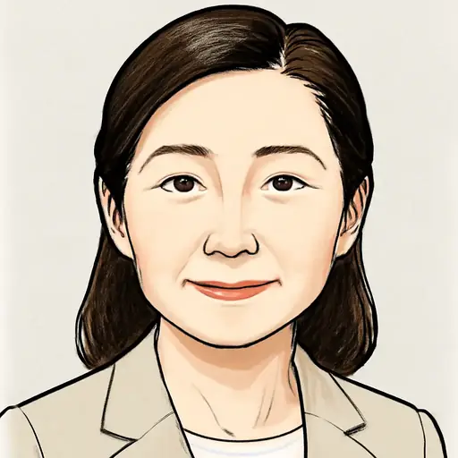 宮出 千慧[高森 千慧]の似顔絵