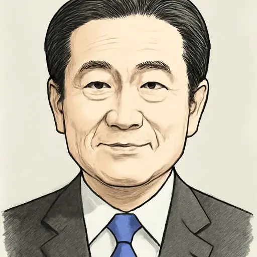 森本 真治の似顔絵