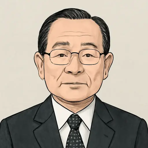 山崎 正昭の似顔絵