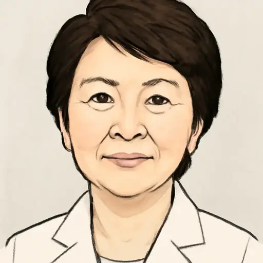 山谷 えり子[小川 惠里子]の似顔絵