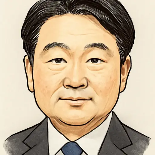 山本 啓介の似顔絵