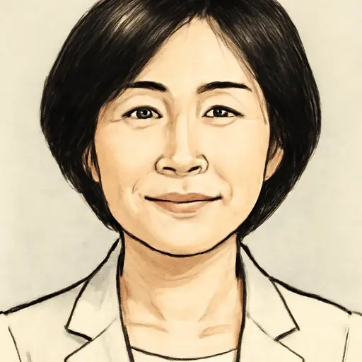 山本 佐知子の似顔絵