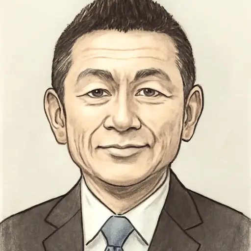 横沢 高徳の似顔絵