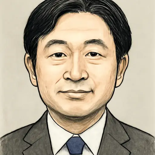吉井 章の似顔絵