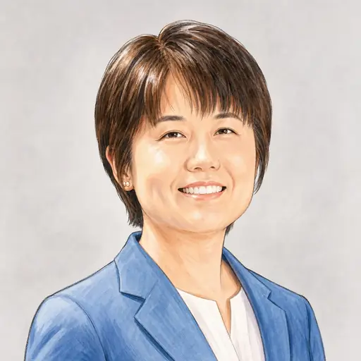 吉川 沙織の似顔絵