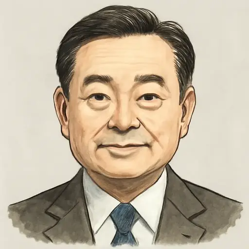 ラサール石井[石井 朗夫]の似顔絵