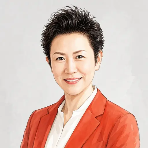 若井 敦子の似顔絵