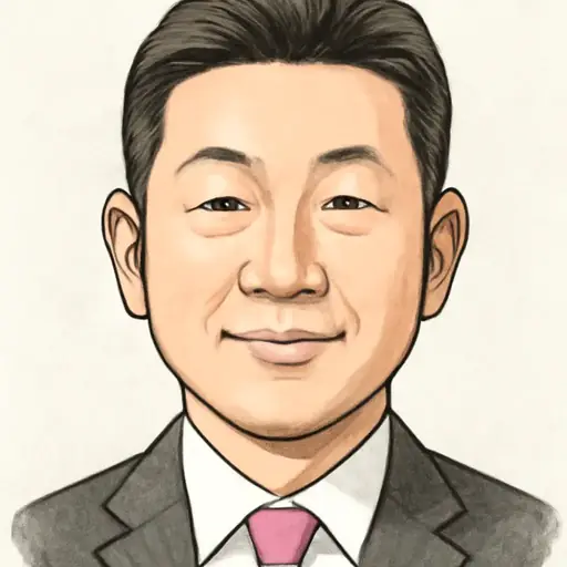 若林 洋平の似顔絵