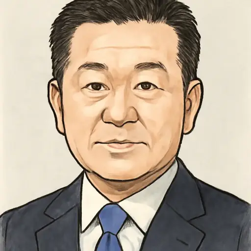 渡辺 猛之の似顔絵